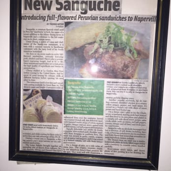 Sanguche - Peruvian Near Me - Naperville, Illinois Sanguche - Peruvian Near Me - Naperville, Illinois