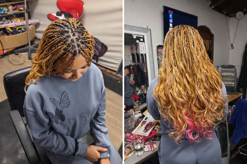 Rossy African Braids Logo