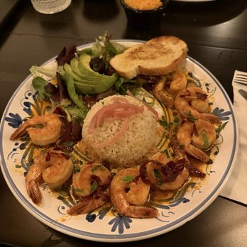 Hacienda Calavera - Camarones al ajillo (garlic shrimp) - delicious! - New Mexican Cuisine Near Me - Schaumburg, Illinois