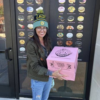 Voodoo Doughnut - Happiness in a pink box - Donuts Near Me - Dallas, Texas Voodoo Doughnut - Happiness in a pink box - Donuts Near Me - Dallas, Texas