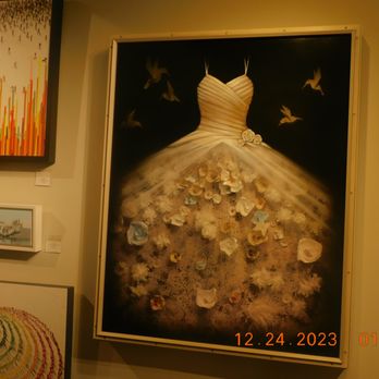 Exclusive Collections Gallery - The art piece that caught my attention to see a wedding dress that was made in many ways and the combination . - Art Galleries Near Me - San Diego, California