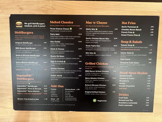Menu photo 4 The Melt Palo Alto, CA Menu photo 4 The Melt Palo Alto, CA