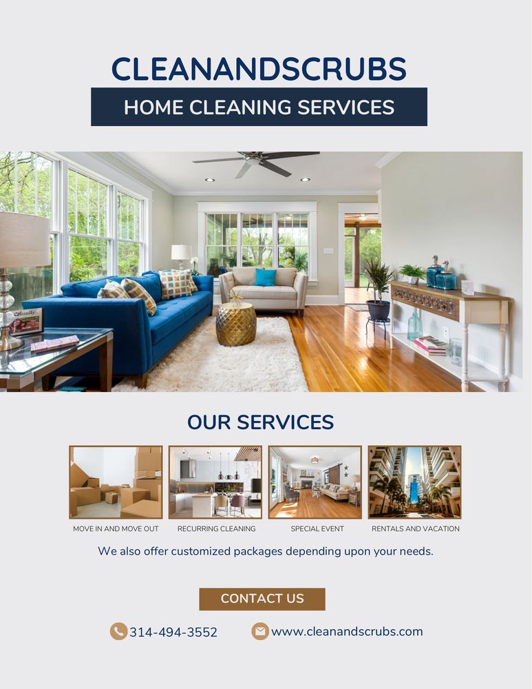 CLEAN AND SCRUBS Request a Quote 420 Marble Fields Dr, Wentzville, MO Yelp