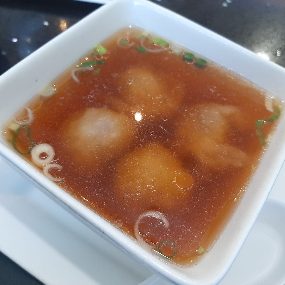 House Made Fish Soup Dumpling ($6.25) House Made Fish Soup Dumpling ($6.25)