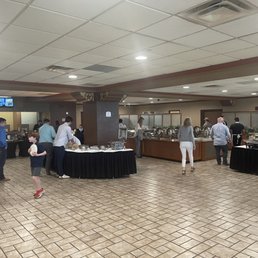 Silks buffet area Silks buffet area