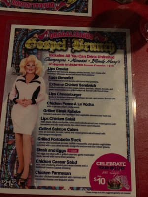 Menu photo 6 Lips - Florida Oakland Park, FL