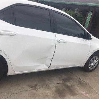 Banda's Auto Body - Before , (not too bad but still.. that's my baby and I needed it fixed lol) - Body Shops Near Me - Redlands, California Banda's Auto Body - Before , (not too bad but still.. that's my baby and I needed it fixed lol) - Body Shops Near Me - Redlands, California