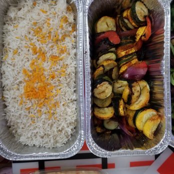 Sidewalk Grill - Basmati rice - Mediterranean Near Me - Los Angeles, California