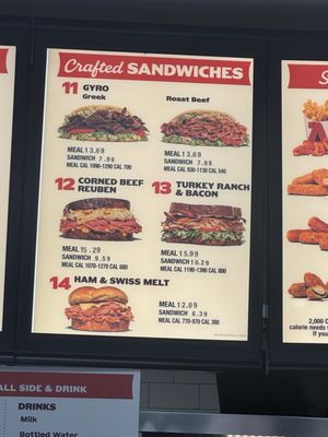 Menu photo 3 Arby's Torrance, CA