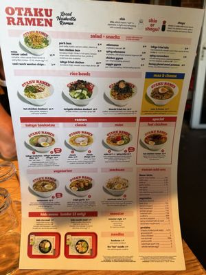 Menu photo 1 Otaku Ramen Nashville, TN Menu photo 1 Otaku Ramen Nashville, TN