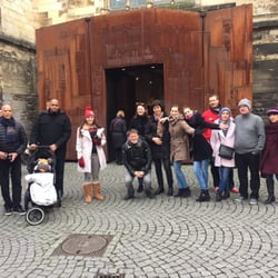 City Sights Maastricht - F(r)ee Tour 6th of December 2015 in front of Dominican Church (Bookshop)