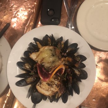 Girasole Restaurant - Blood orange basil mussels - Italian Near Me - Pittsburgh, Pennsylvania