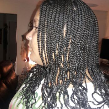 Rohis African Braids - This hair can easily be pulled up in a pony tail or bun...or put rollers in it, dip in hot water, and POOF you hv a new curly style!! - Hair Salons Near Me - Lynnwood, Washington Rohis African Braids - This hair can easily be pulled up in a pony tail or bun...or put rollers in it, dip in hot water, and POOF you hv a new curly style!! - Hair Salons Near Me - Lynnwood, Washington