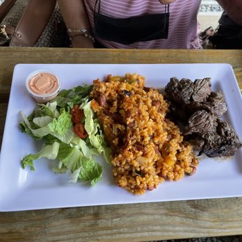 El Tenedor De Mario - a plate of food - Puerto Rican Near Me El Tenedor De Mario - a plate of food - Puerto Rican Near Me