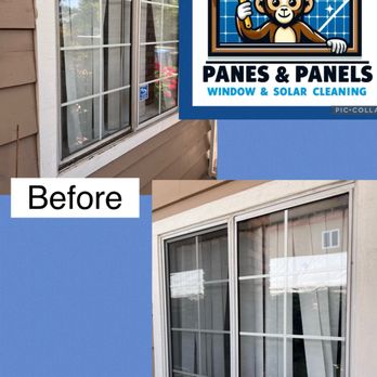 Panes N Panels - before and after - Window Washing Near Me Panes N Panels - before and after - Window Washing Near Me