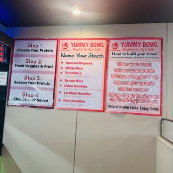 Yummy Bowl - Instructions - Sushi Bars Near Me - O'Fallon, Missouri Yummy Bowl - Instructions - Sushi Bars Near Me - O'Fallon, Missouri