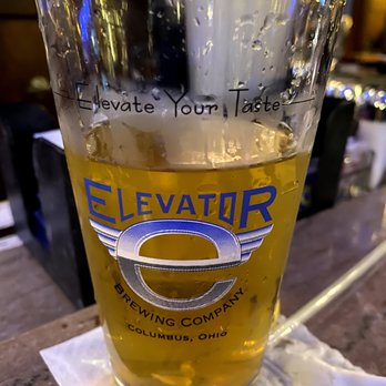 The Elevator Brewery and Draught Haus - Nice Bar Glasses - Breweries Near Me - Columbus, Ohio The Elevator Brewery and Draught Haus - Nice Bar Glasses - Breweries Near Me - Columbus, Ohio
