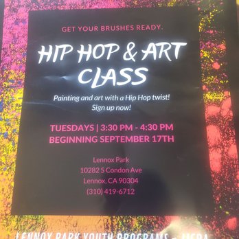 Lennox Park - Hip Hop Art classes for Youth! Interesting! Clearly not closed lol - Parks Near Me - Lennox, California Lennox Park - Hip Hop Art classes for Youth! Interesting! Clearly not closed lol - Parks Near Me - Lennox, California