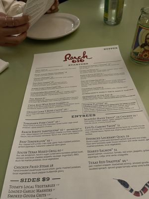 Menu photo 5 Ranch 616 Austin, TX