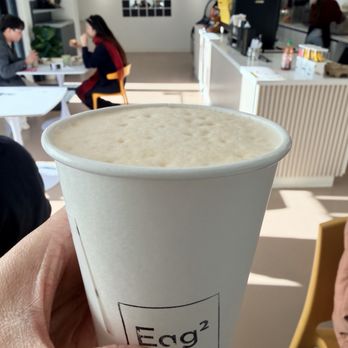 Egg Squared - Sweet potato latte - Cafes Near Me - Seattle, Washington