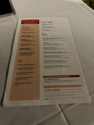 Menu photo 7 Bellamy's Restaurant Escondido, CA Menu photo 7 Bellamy's Restaurant Escondido, CA