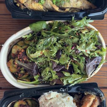 Broken Mouth - Meat Jun & garlic butter shrimp - Hawaiian Near Me - Los Angeles, California