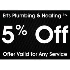 Slide of ERTS Plumbing & Heating