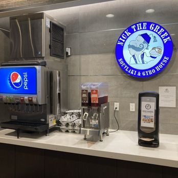 Nick The Greek - Drink station. - Greek Near Me - Los Angeles, California