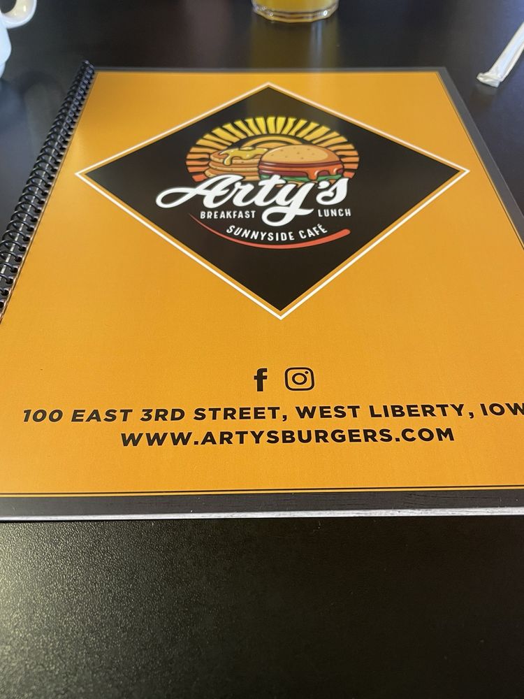 ARTY’S SUNNYSIDE CAFE Updated October 2024 100 E Third St, West Liberty, Iowa Diners