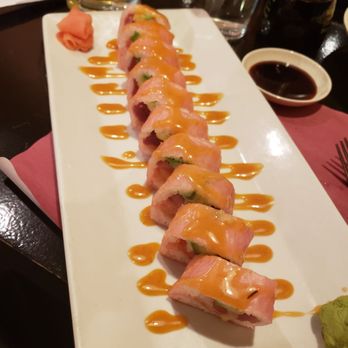 Asian Sakae - a long plate of sushi - Chinese Near Me - Westminster, Maryland