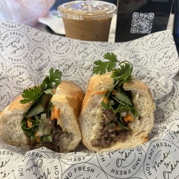 Pholicious - B4. Butter Garlic Steak Banh Mi - Vietnamese Near Me - Bloomingdale, Illinois