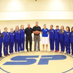 St Paul's Lutheran School - Undefeated girls basketball team in our brand new Event Center