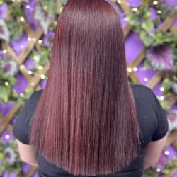 Wildflower Vanity - Cherry red