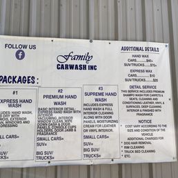Car wash packages Car wash packages