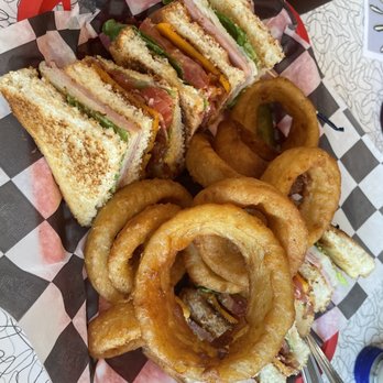 The Diner - Club sandwich and onion rings - Diners Near Me - Sevierville, Tennessee The Diner - Club sandwich and onion rings - Diners Near Me - Sevierville, Tennessee