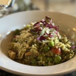 Wise Villa Winery - Risotto with salmon