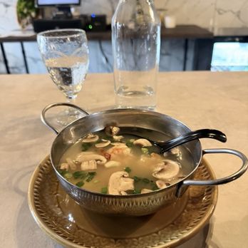 Kanok Thai Cuisine - Shrimp Tom Yum Soup - Thai Near Me - Solvang, California