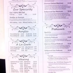 SPA & CO Nails & Wine Bar - Prices!