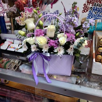 Bella’s Flowers - Beautiful Lilac basket - Florists Near Me - Wilmington, California Bella’s Flowers - Beautiful Lilac basket - Florists Near Me - Wilmington, California