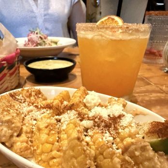 La Fisheria - Corn ribs and the mango marg - Seafood Near Me - Houston, Texas La Fisheria - Corn ribs and the mango marg - Seafood Near Me - Houston, Texas