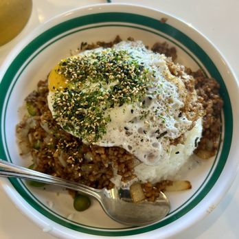 Hong Kong Cafe - Egg with minced pork rice , spicy - Hong Kong Style Cafe Near Me - Walnut, California Hong Kong Cafe - Egg with minced pork rice , spicy - Hong Kong Style Cafe Near Me - Walnut, California