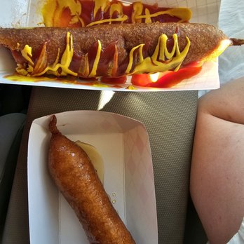 The Corndog Company - a hot dog with mustard and ketchup - Food Trucks Near Me - Pleasant Grove, Utah The Corndog Company - a hot dog with mustard and ketchup - Food Trucks Near Me - Pleasant Grove, Utah