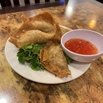 Leung Noodle - Fried shrimp wontons - do not recommend - Vietnamese Near Me - San Jose, California Leung Noodle - Fried shrimp wontons - do not recommend - Vietnamese Near Me - San Jose, California