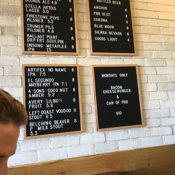 The Cut - Beer list 7-26-17 - Burgers Near Me - Irvine, California The Cut - Beer list 7-26-17 - Burgers Near Me - Irvine, California