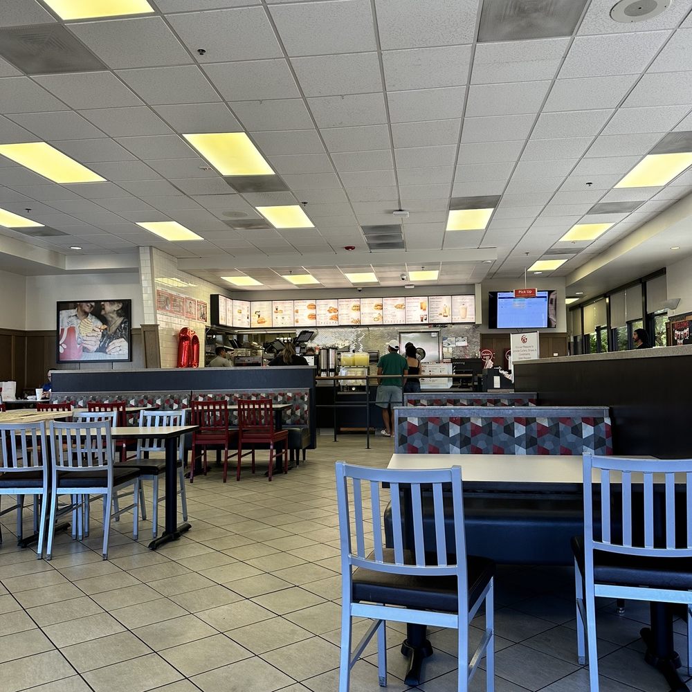 Chick-fil-A - ows the inside of a restaurant - Fast Food Near Me - Santa Rosa, California