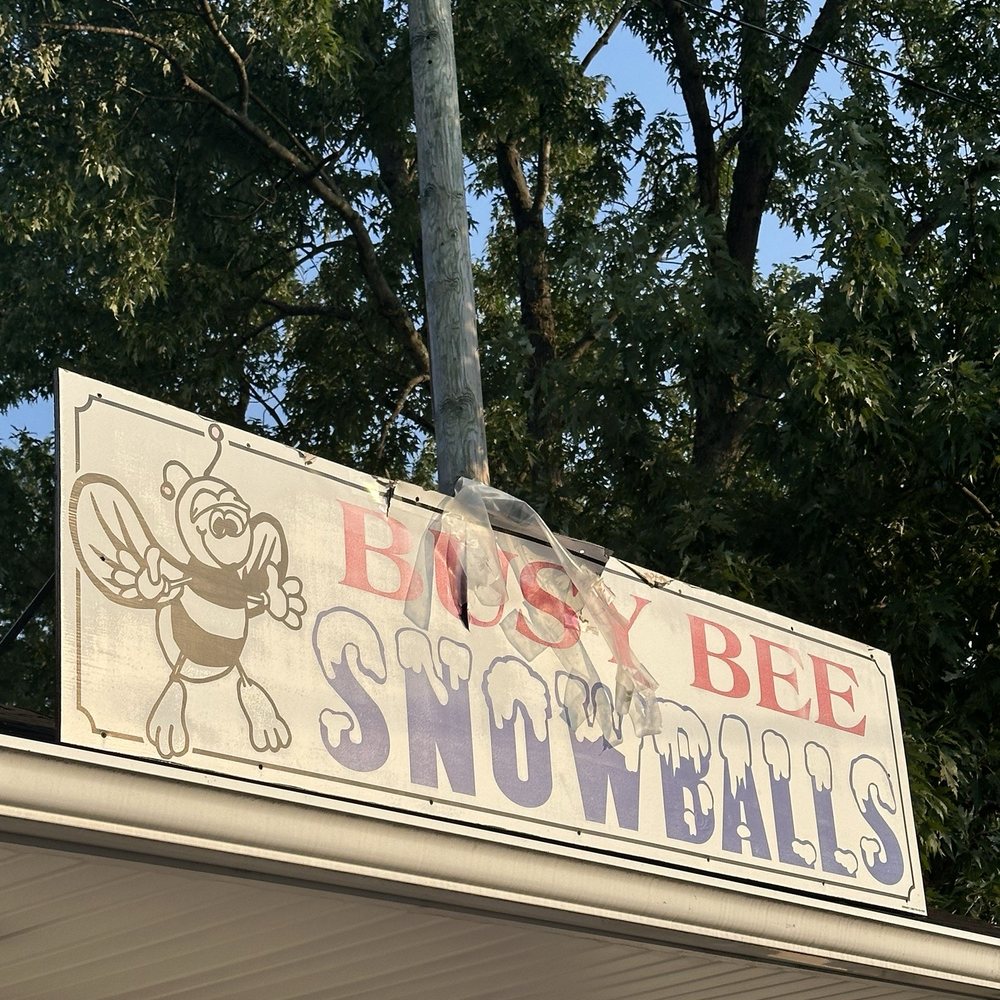 Busy Bee Snowballs - Sign - Desserts Near Me - Perry Hall, Maryland Busy Bee Snowballs - Sign - Desserts Near Me - Perry Hall, Maryland
