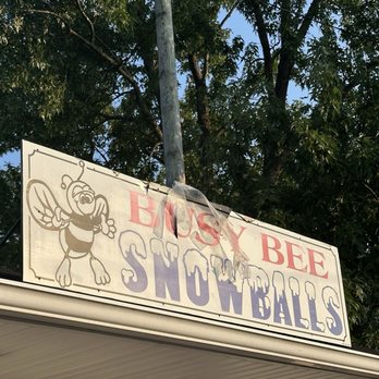 Busy Bee Snowballs - Sign - Desserts Near Me - Perry Hall, Maryland Busy Bee Snowballs - Sign - Desserts Near Me - Perry Hall, Maryland