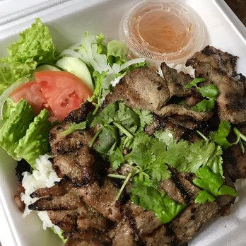 Hale Vietnam - BBQ Pork plate - Vietnamese Near Me - Honolulu, Hawaii