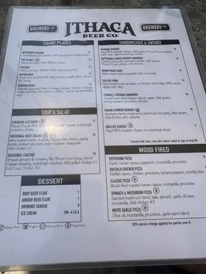 Menu photo 4 Ithaca Beer Company Ithaca, NY