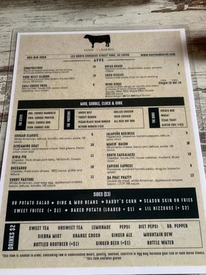 Menu photo 8 Hoof & Barrel York, SC Menu photo 8 Hoof & Barrel York, SC